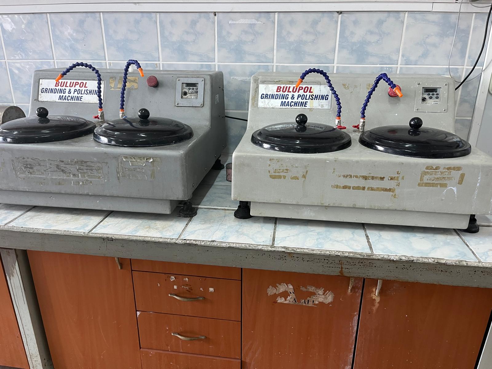 Metalografik Numune Zımparalama ve Parlatma Cihazı