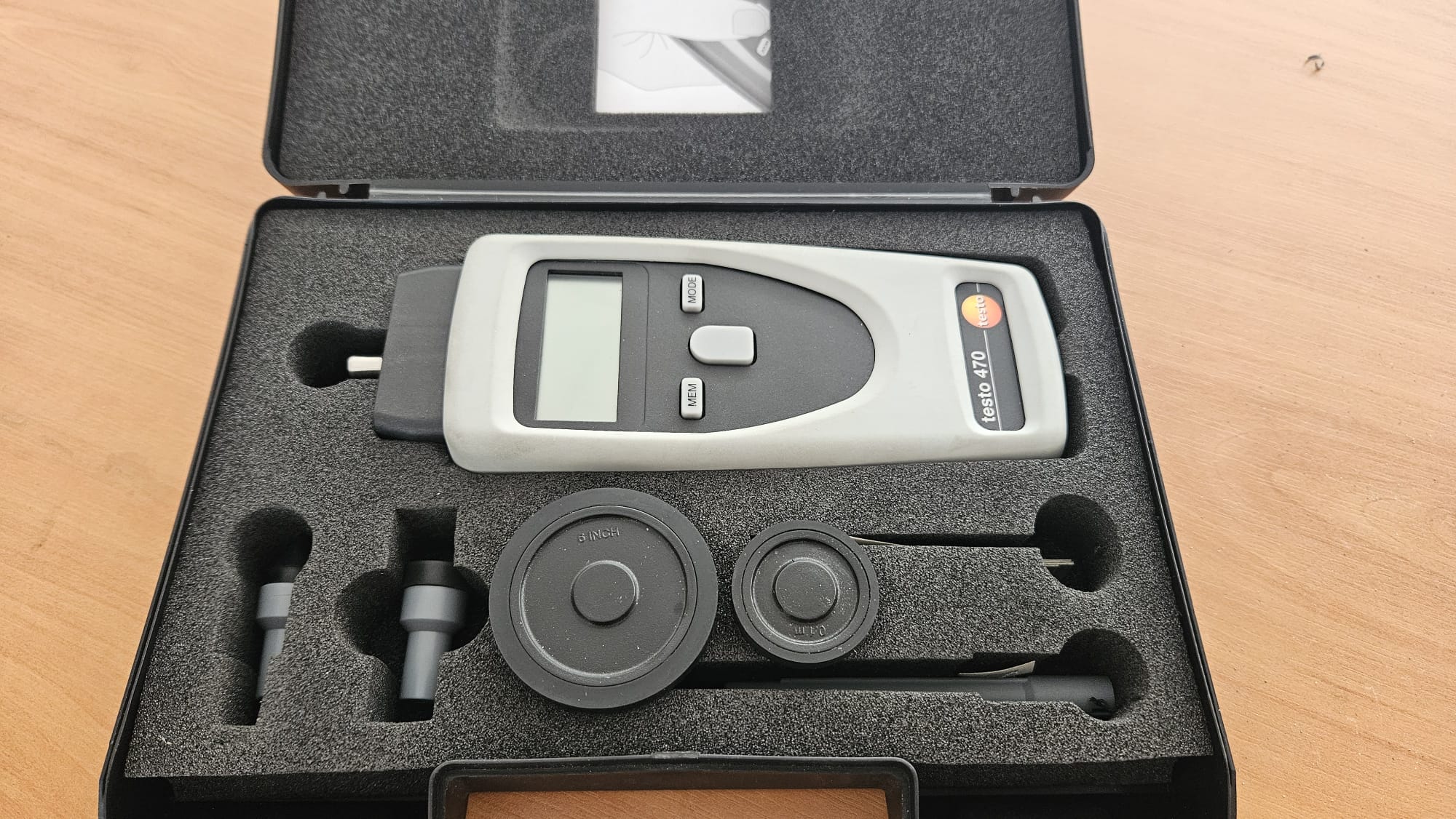 Optik ve Mekanik Devir Ölçüm Cihazı