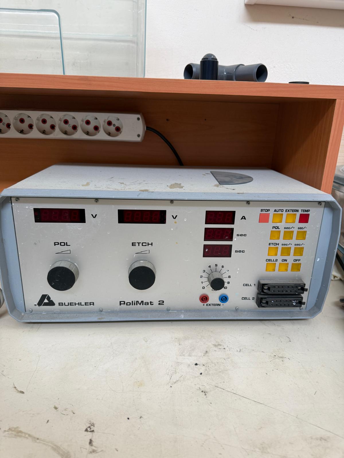 Elektrolitik parlatma ve dağlama cihazı