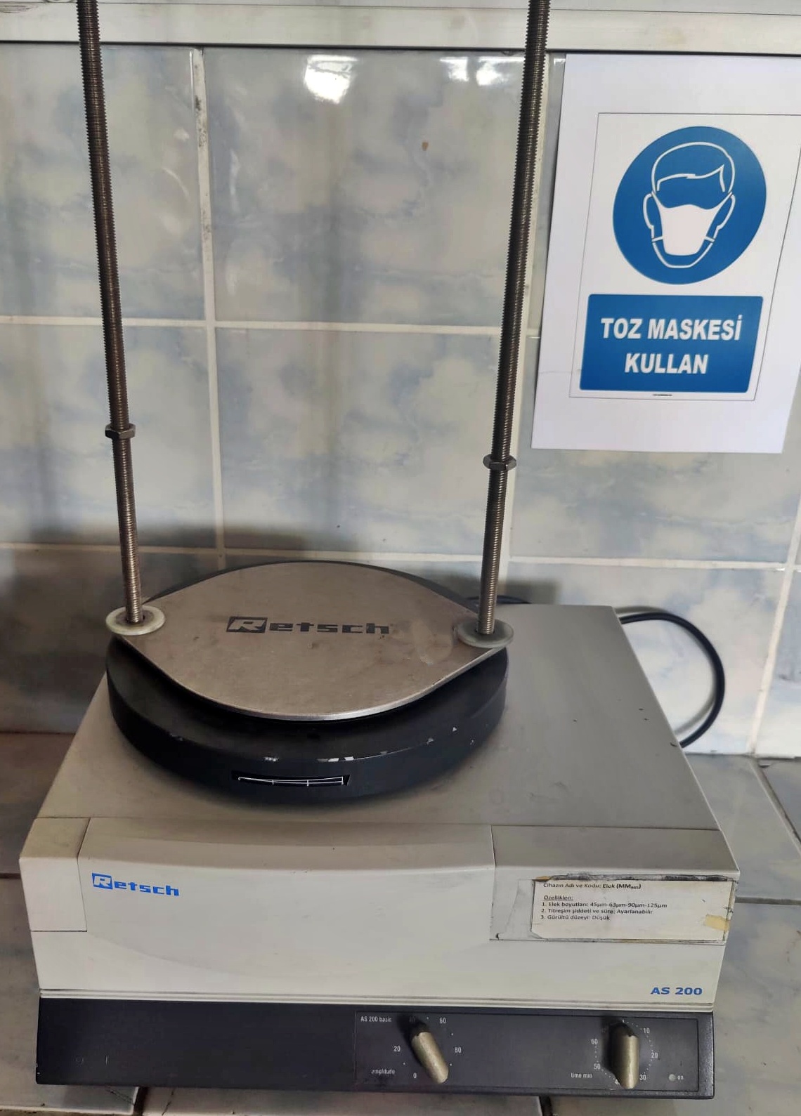 Titreşimli elek sallayıcı