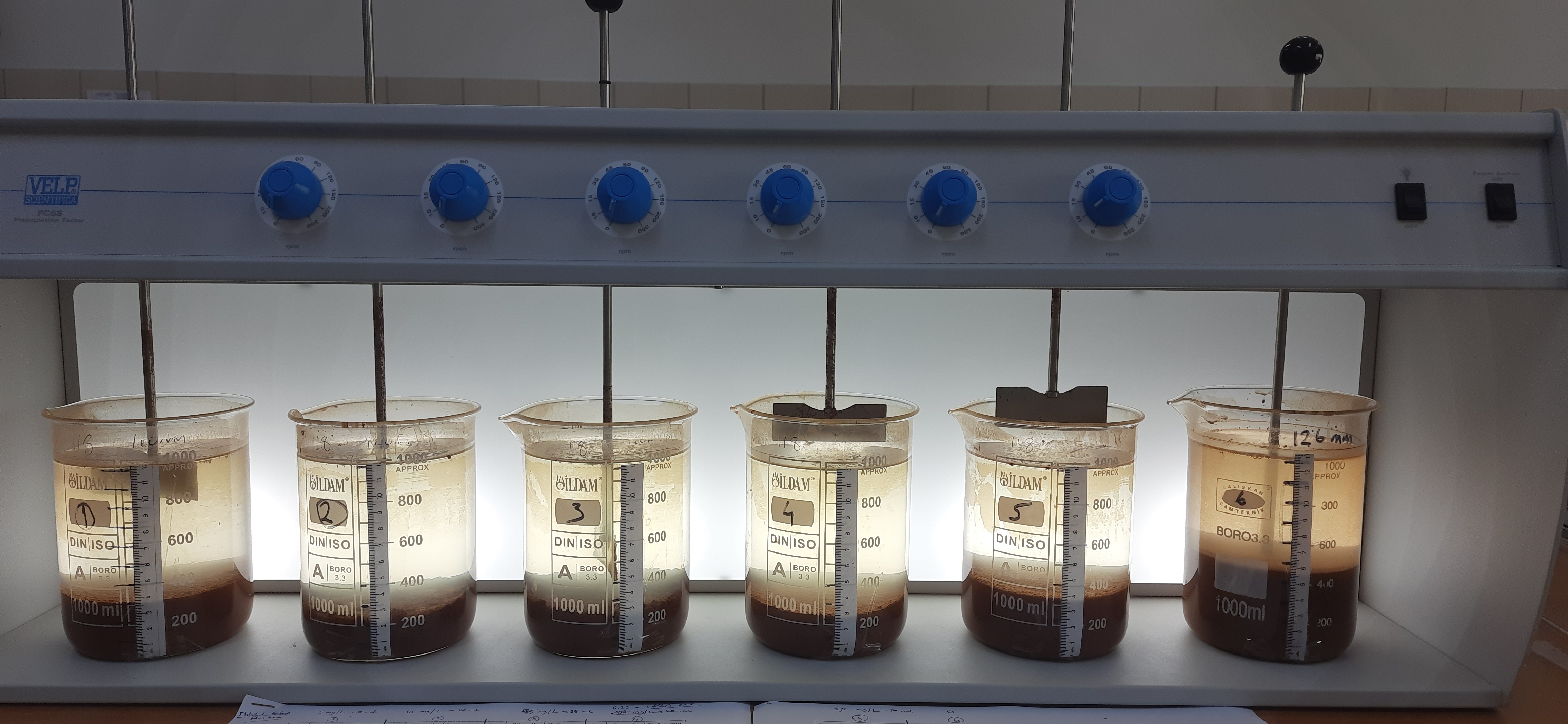 Jar Test Cihazı (Flokülasyon Test Cihazı)
