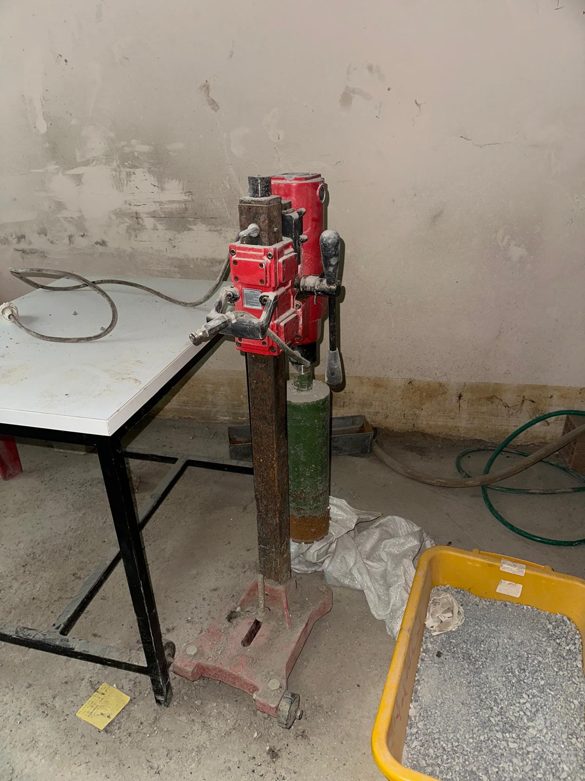 Karot Makinesi Ve Sehpası