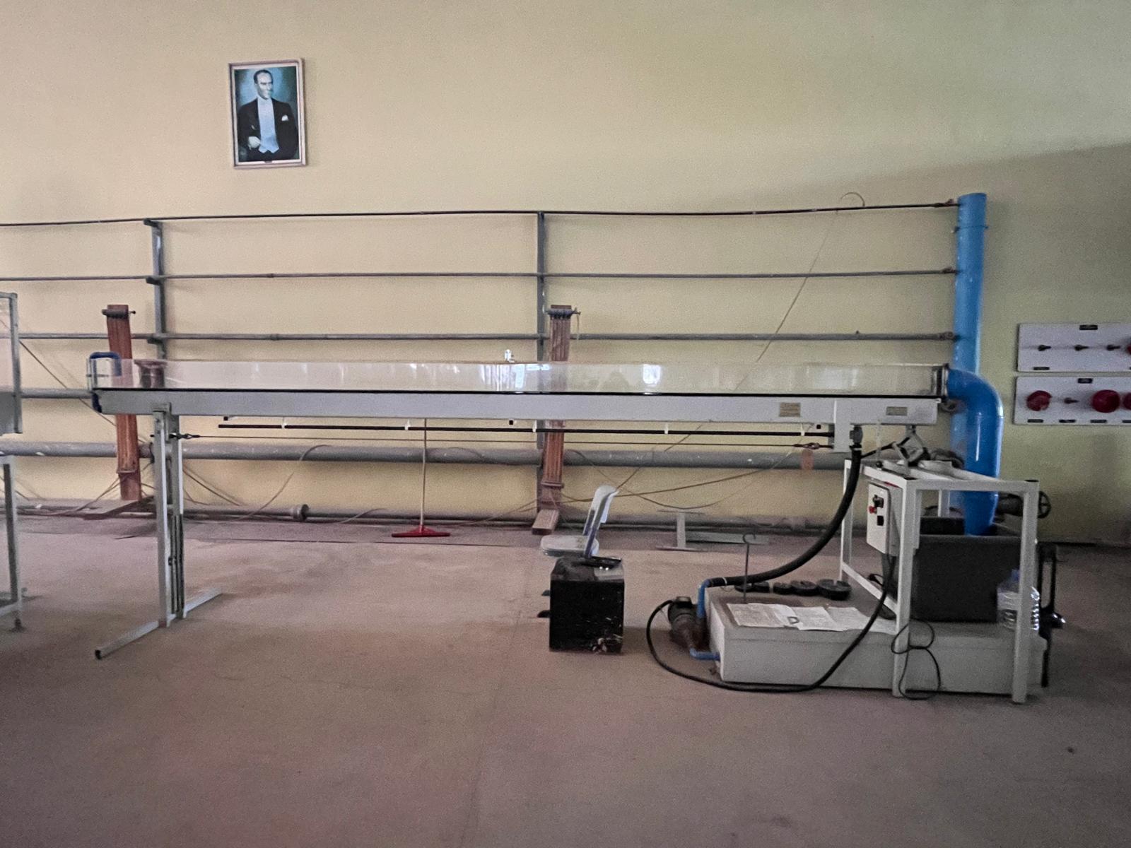 Open Channel Flow Deney Düzeneği