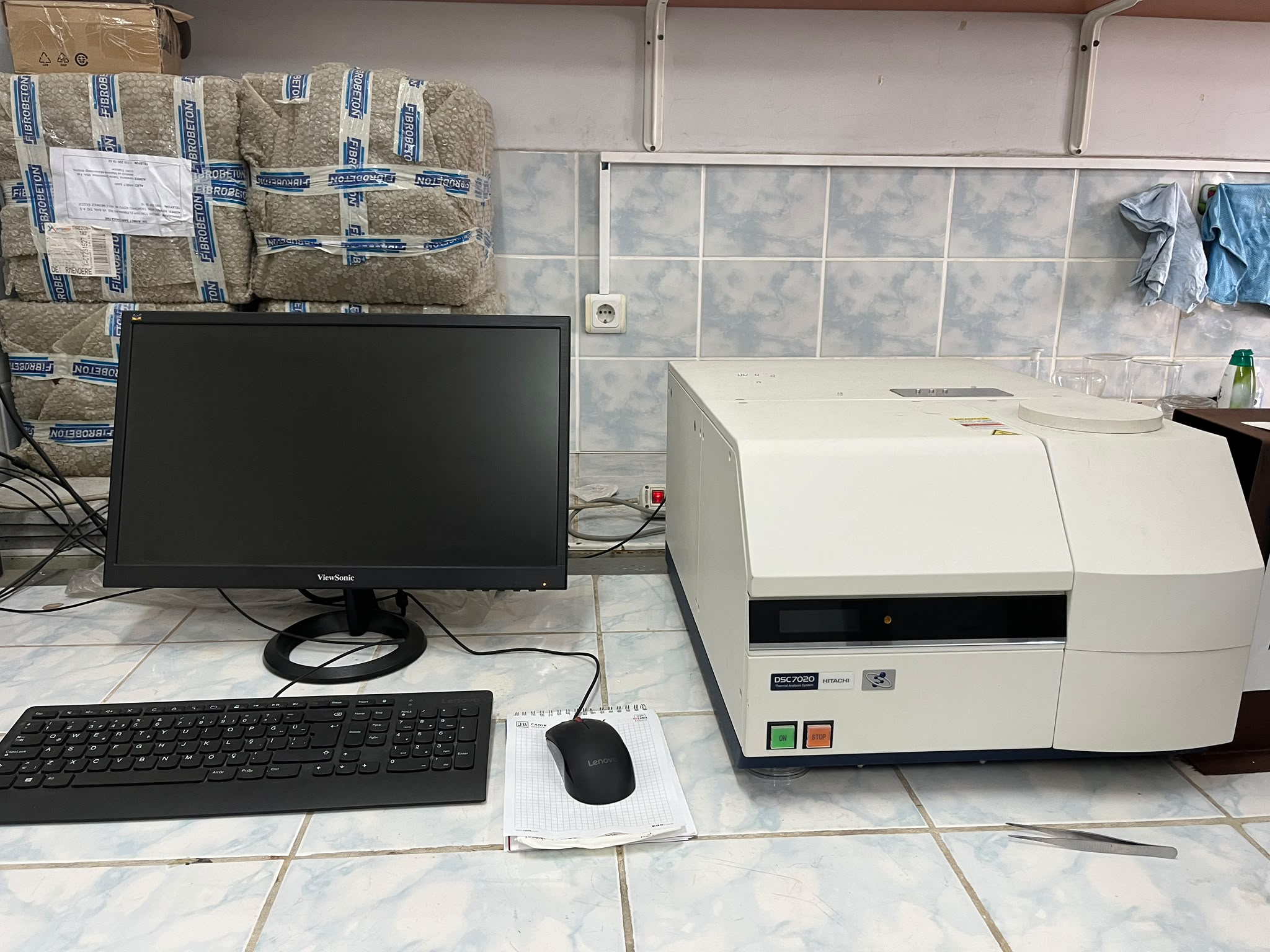 Diferansiyel Taramalı Kalorimetri Cihazı