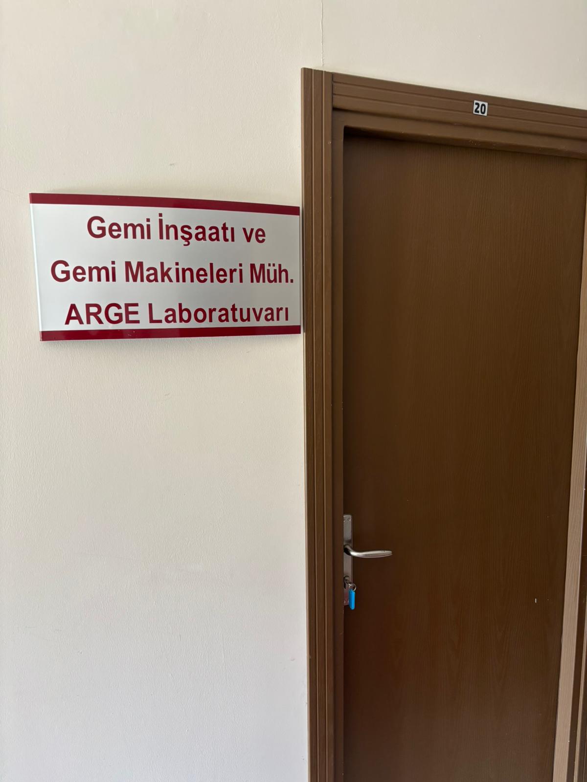 Gemi İnş. ve Gemi Mak. Müh. Böl. AR-GE Laboratuvarı