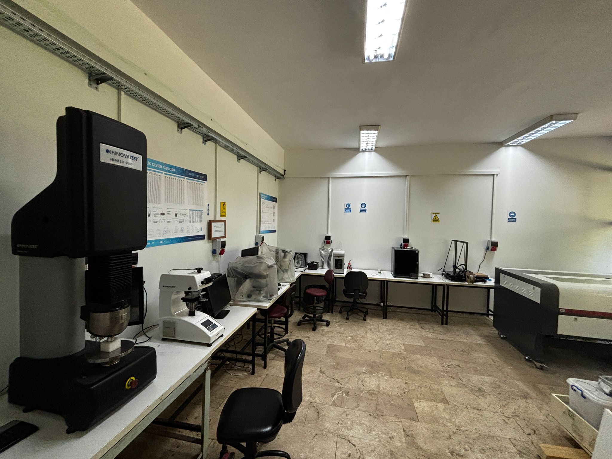 Mikroanaliz ve Sertlik Laboratuvarı